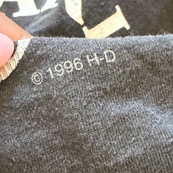 Vintage 90s Harley Davidson motorcycle Graphic T-Shirt - Picture 12 of 13